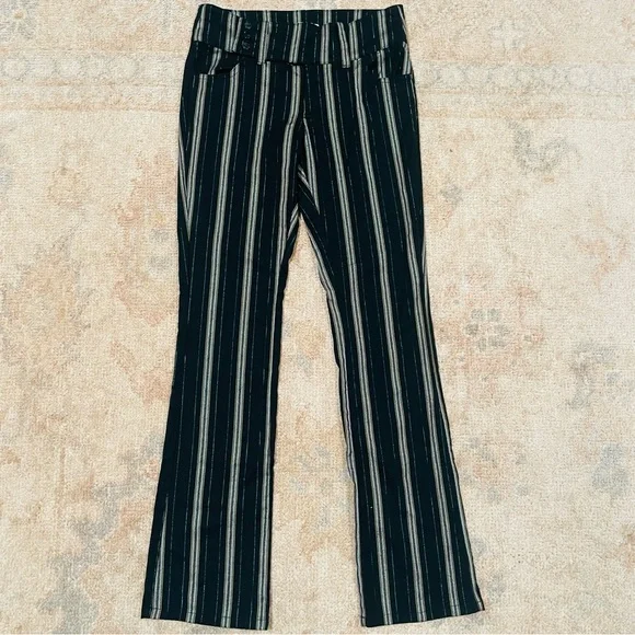 Urban Outfitters Y2K Marcella Striped Flare Trousers - Picture 5 of 13